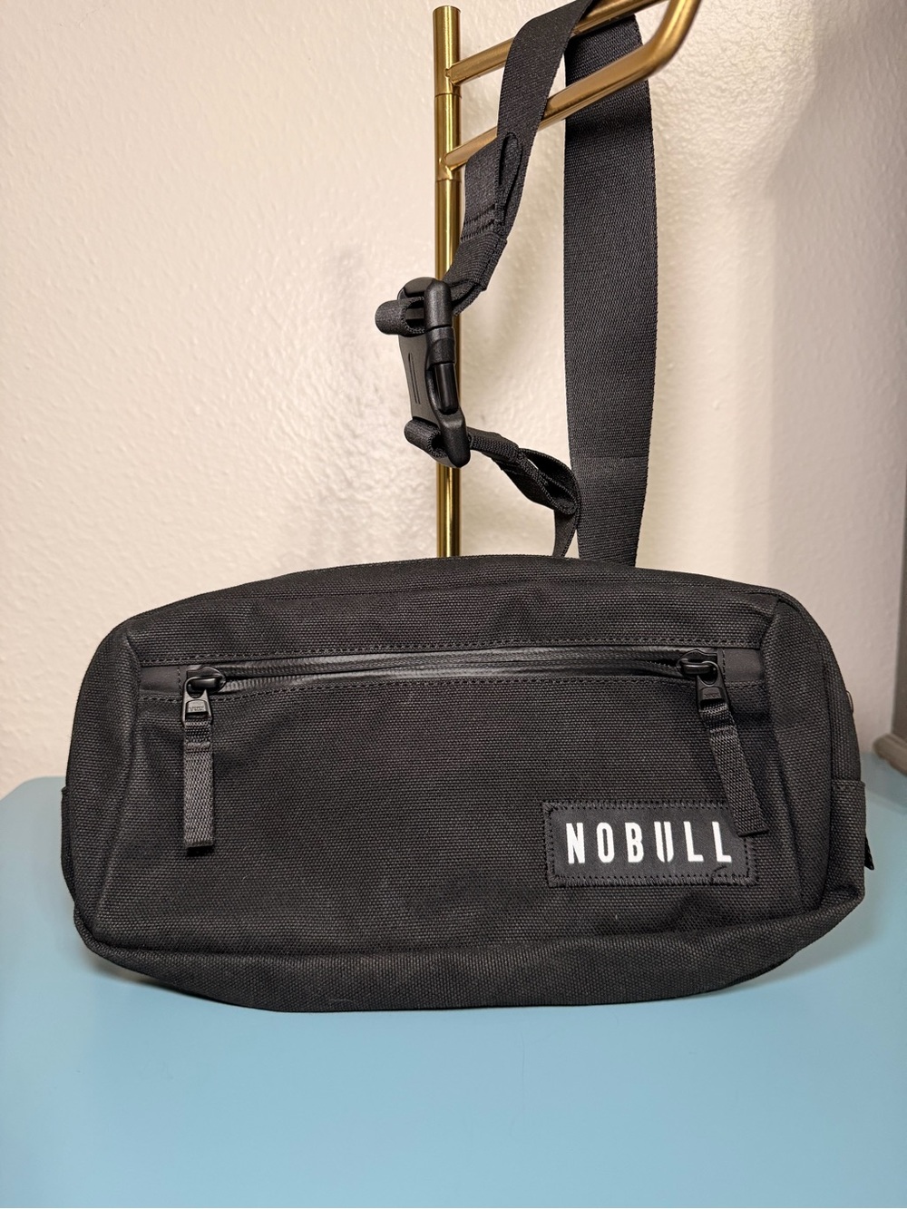 NOBULL Black Unisex Crossbody Belt Bag
